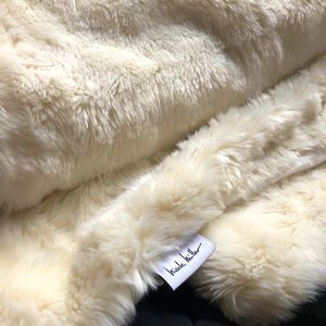 Nicole Miller Faux Fur Throw